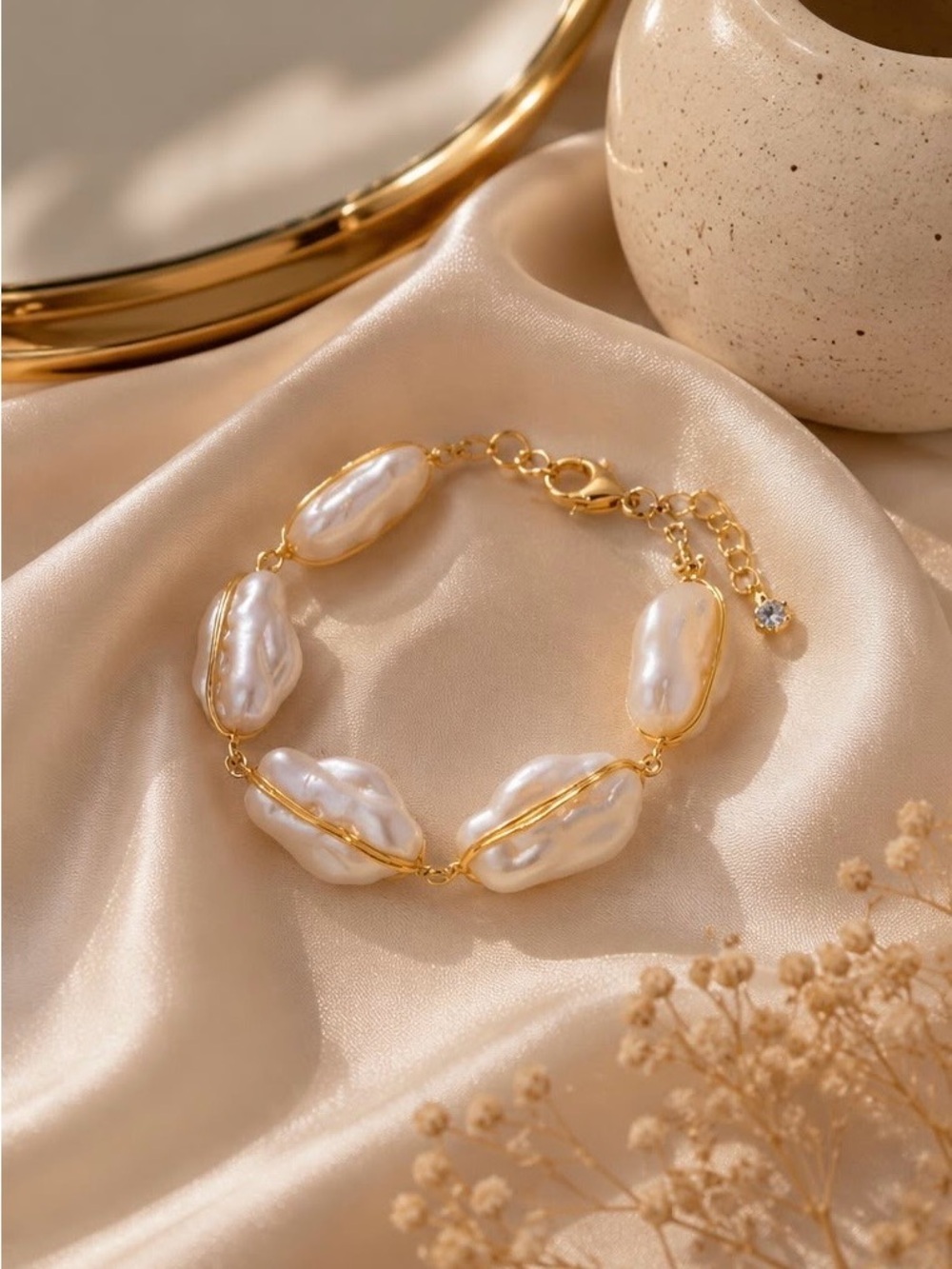 Celestial Sun&Moon Statement Necklace - Picture 4 of 4